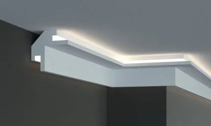 Карниз для LED освітлення серія D Tesori KD 203