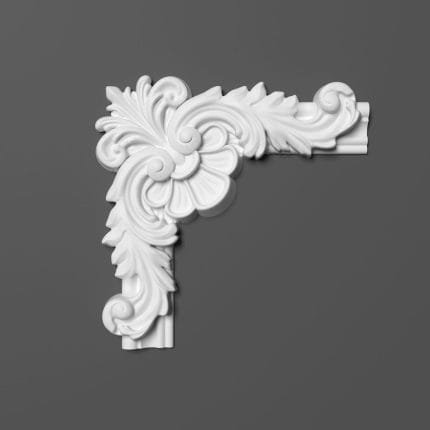 Кутовий елемент поліуретановий Grand Decor HCR 524-3